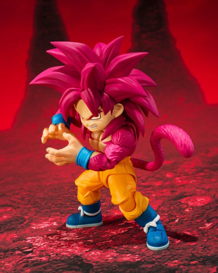 Super Saiyan Level 4 Son Goku - Dragon Ball Daima - S.H.Figuarts - Mini – Bild 7