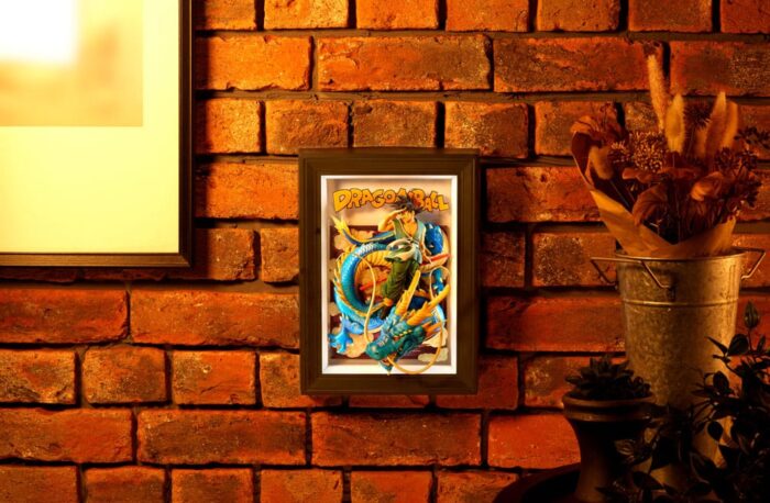 Son Goku & Dragon - Dragon Ball Z - Tamashii Art 3D Relief-Bild – Bild 3