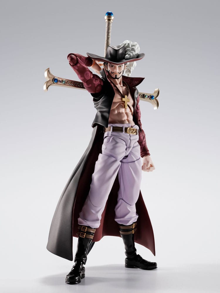 x_btn67616.jpg Dracule Mihawk Hawkeye - One Piece - S.H.Figuarts – Bild 1