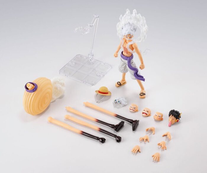 Monkey D. Luffy Gear 5 - One Piece - S.H.Figuarts - Future Island Egghead- 15 cm – Bild 3