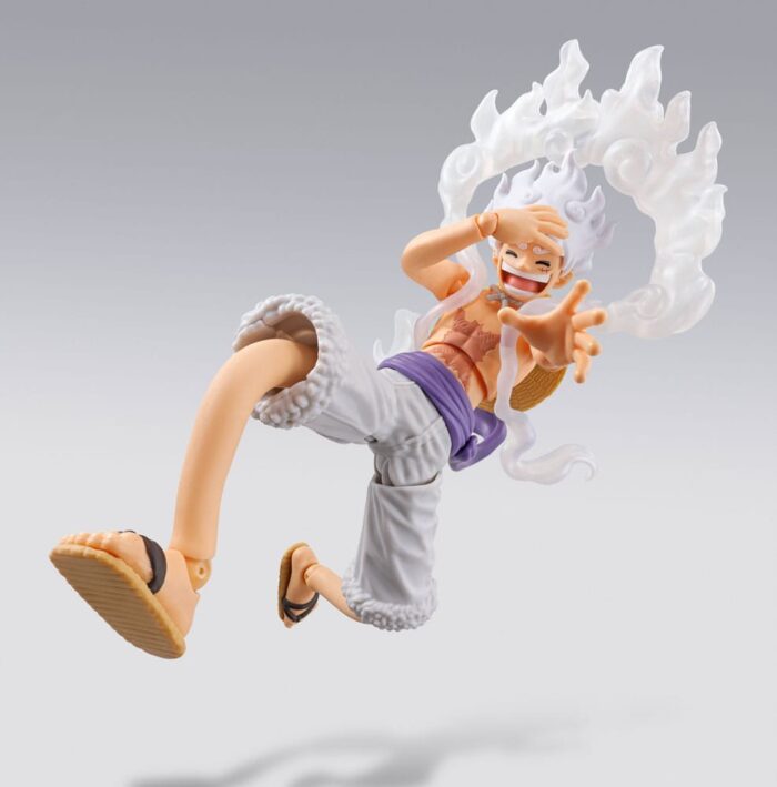 Monkey D. Luffy Gear 5 - One Piece - S.H.Figuarts - Future Island Egghead- 15 cm – Bild 7