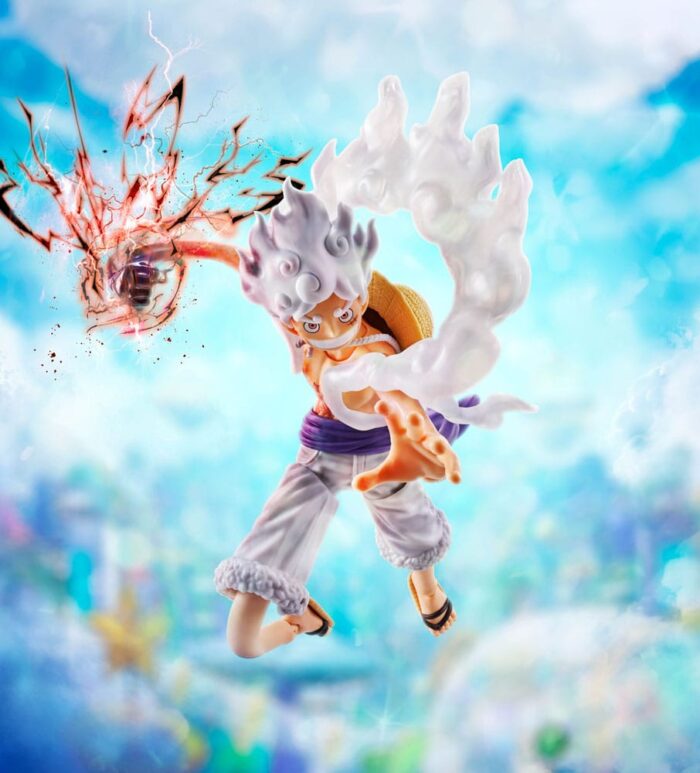 Monkey D. Luffy Gear 5 - One Piece - S.H.Figuarts - Future Island Egghead- 15 cm – Bild 8