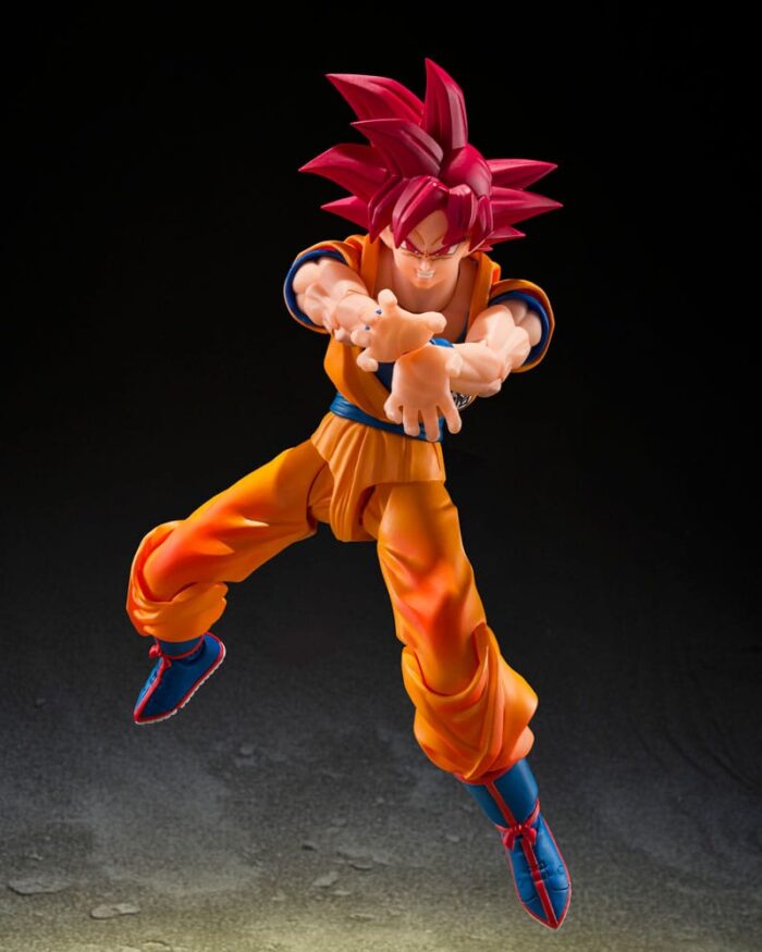 Super Saiyan God Son Guko (God Aura) - Dragon Ball Super - S.H.Figuarts – Bild 5