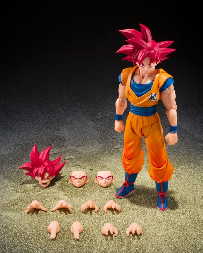 Super Saiyan God Son Guko (God Aura) - Dragon Ball Super - S.H.Figuarts – Bild 8