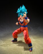 Super Saiyan God Super Son Guko (Blue power transcending Limits) - Dragon Ball Super - S.H.Figuarts – Bild 3