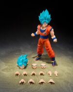 Super Saiyan God Super Son Guko (Blue power transcending Limits) - Dragon Ball Super - S.H.Figuarts – Bild 8