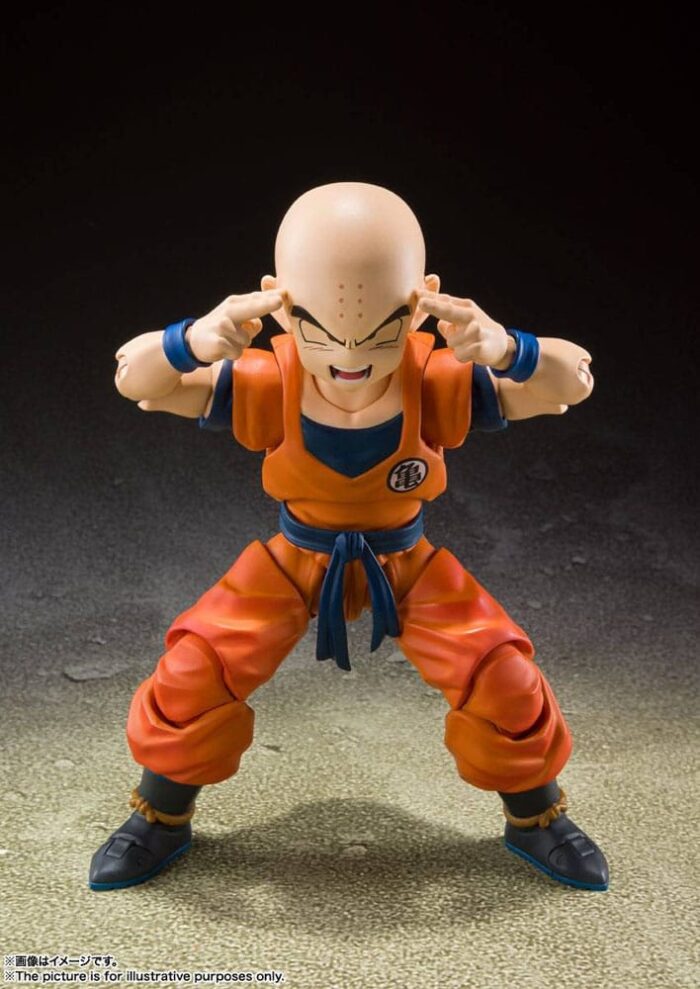 Krillin-Earth's Strongest Man - Dragon Ball Z - S.H. Figuarts – Bild 5