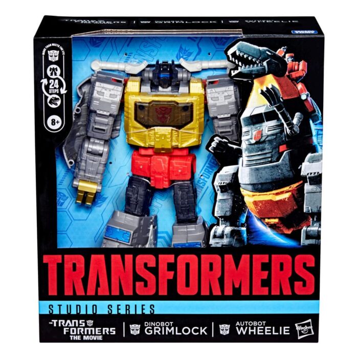 Dinobot Grimlock & Autobot Wheelie - The Transformers The Movie - Studio Series Leader Class – Bild 6