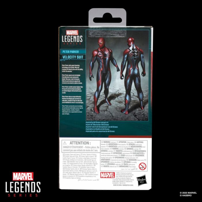 Peter Parker (Velocity Suit) - Marvel Legends Series Gamerverse – Bild 5