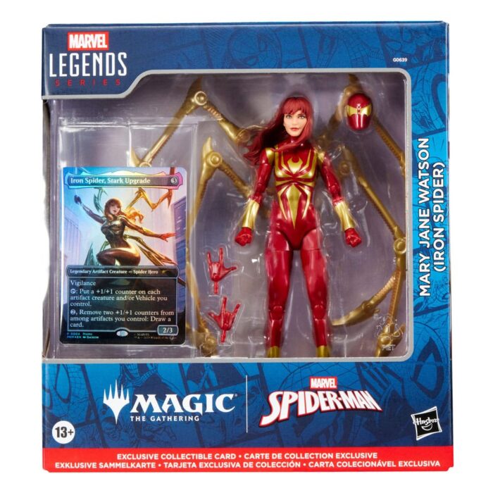 Mary Jane Watson (Iron Spider) - Marvel Legends Series - Magic: The Gathering - Plus exklusive Foil-Karte – Bild 3