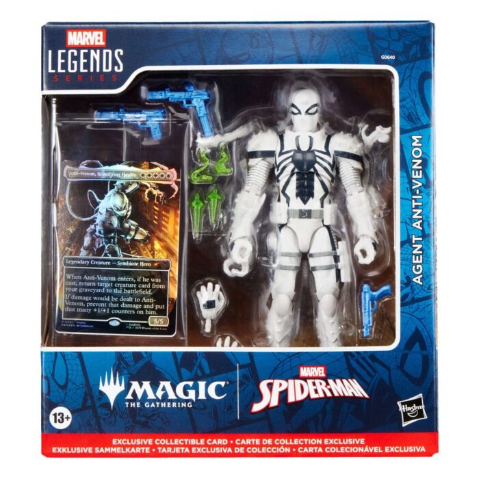 Agent Anti-Venom - Marvel Legends Series - Magic: The Gathering - Plus exklusive Foil-Karte – Bild 3