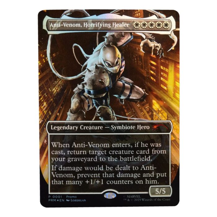 Agent Anti-Venom - Marvel Legends Series - Magic: The Gathering - Plus exklusive Foil-Karte – Bild 12