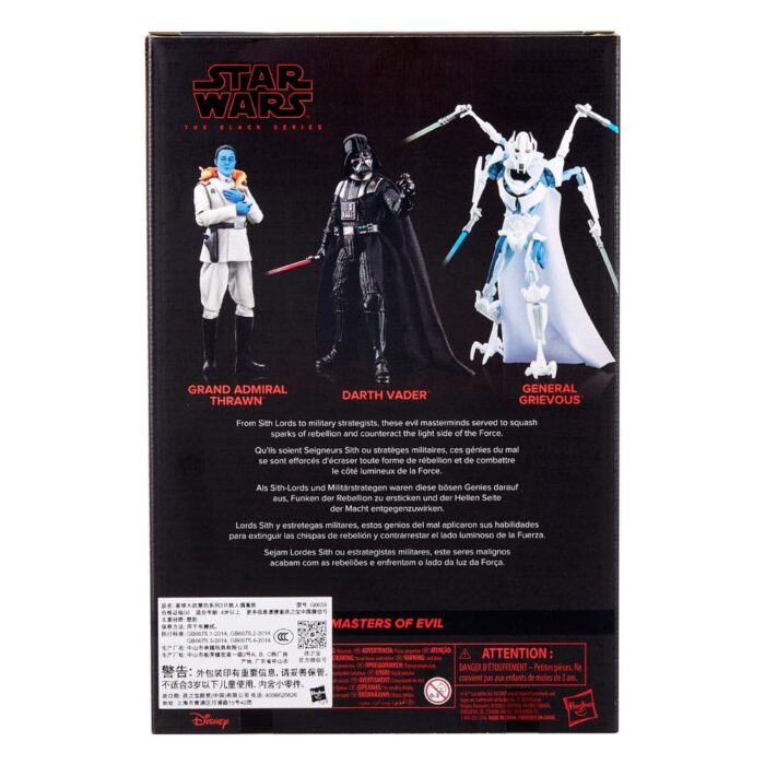 Masters of Evil - Star Wars Black Series 3-Pack – Bild 3