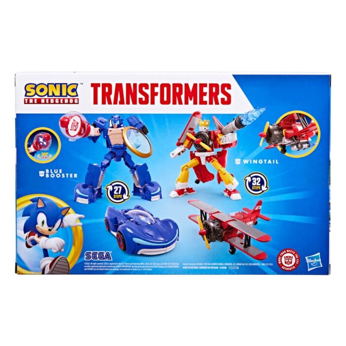Wingtail & Blue Booster - Sonic the Hedgehog x Transformers - 2er-Pack – Bild 3
