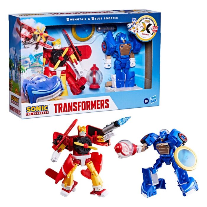 Wingtail & Blue Booster - Sonic the Hedgehog x Transformers - 2er-Pack – Bild 4