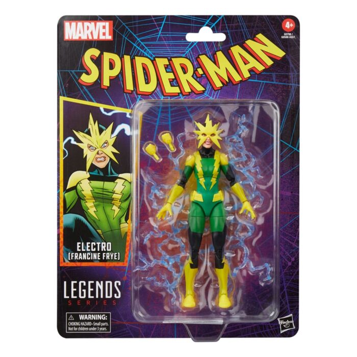 Electro (Francine Frye) - Marvel Legends Series Retro Collection - Spider-Man – Bild 10