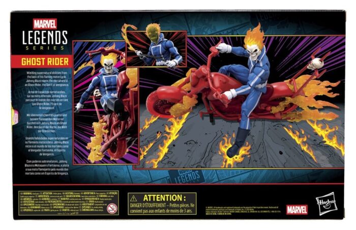 Johnny Blaze with Motorcycle - Marvel Legends Series - Ghost Rider – Bild 7