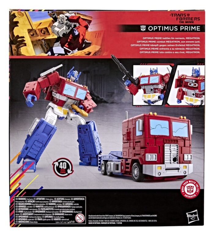 Optimus Prime - Transformers - The Movie Studio Series Leader Class - MTMTE Collection – Bild 3