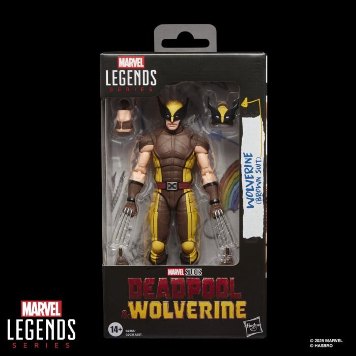 Wolverine (Brown Suit) - Marvel Legends Series - Deadpool & Wolverine – Bild 13