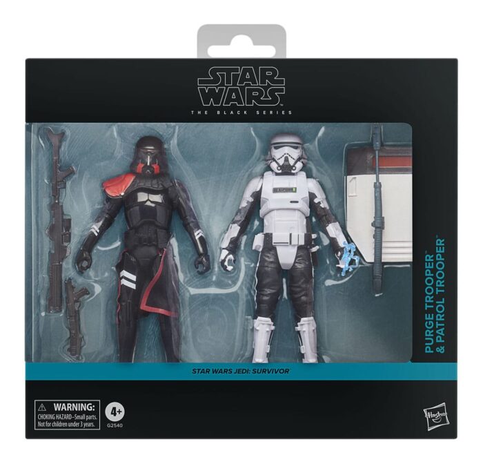 Purge Trooper & Patrol Trooper - Star Wars Black Series - Star Wars Jedi: Survivor 2er-Pack – Bild 9