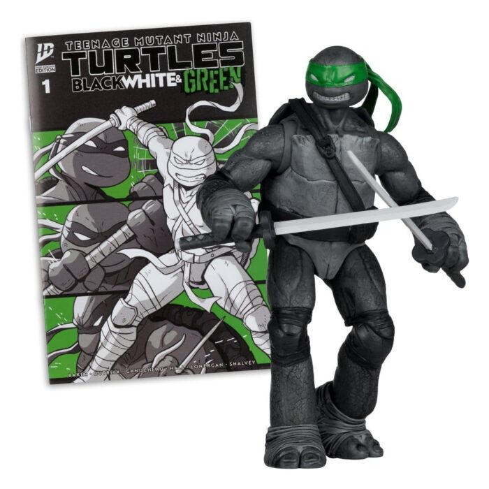 Leonardo (Black White & Green) - Teenage Mutant Ninja Turtles Page Punchers - Red Platinum Edition – Bild 3