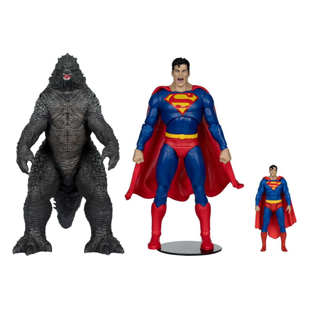 x_mcf13861.jpg Superman Vs. Godzilla - DC Multiverse - DC Justice League Monsterverse - Justice League vs Godzilla vs Kong 2-Pack – Bild 1