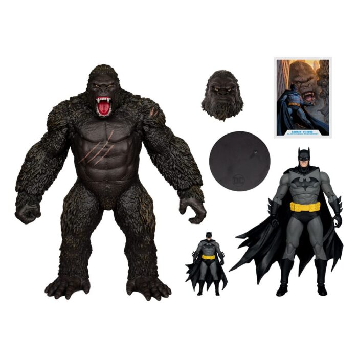 Batman & Kong - DC Multiverse - DC Justice League Monsterverse - Justice League vs Godzilla vs Kong 2-Pack – Bild 3
