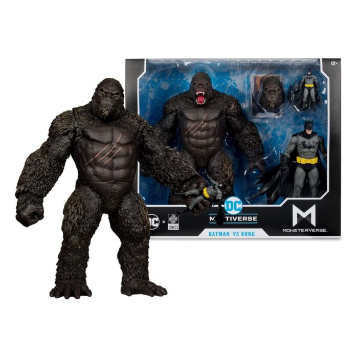 Batman & Kong - DC Multiverse - DC Justice League Monsterverse - Justice League vs Godzilla vs Kong 2-Pack – Bild 8