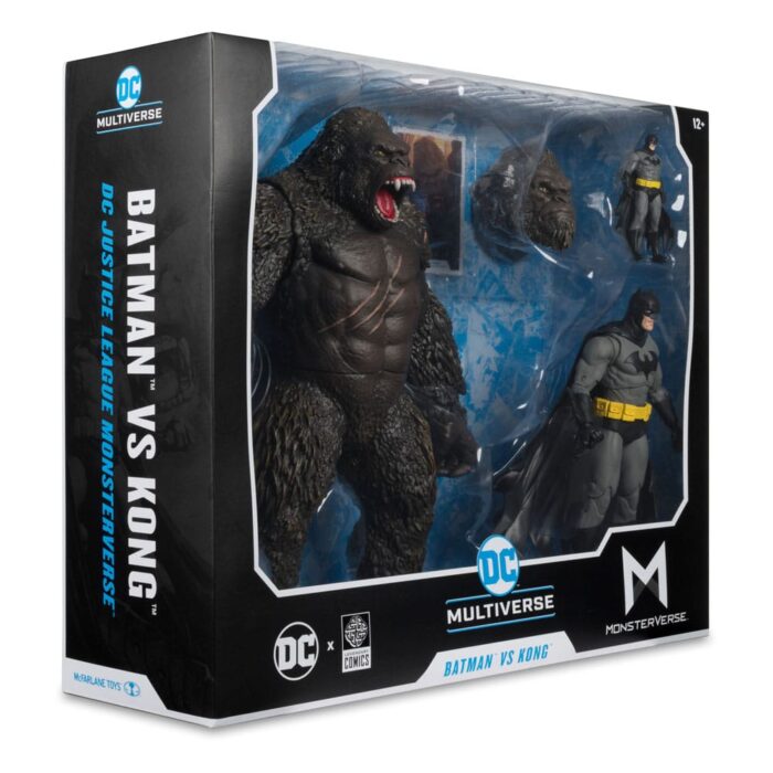 Batman & Kong - DC Multiverse - DC Justice League Monsterverse - Justice League vs Godzilla vs Kong 2-Pack – Bild 14