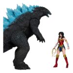 Wonder Woman Vs. Atomic Blast Godzilla - DC Multiverse - DC Justice League Monsterverse - Justice League vs Godzilla vs Kong 2-Pack – Bild 3