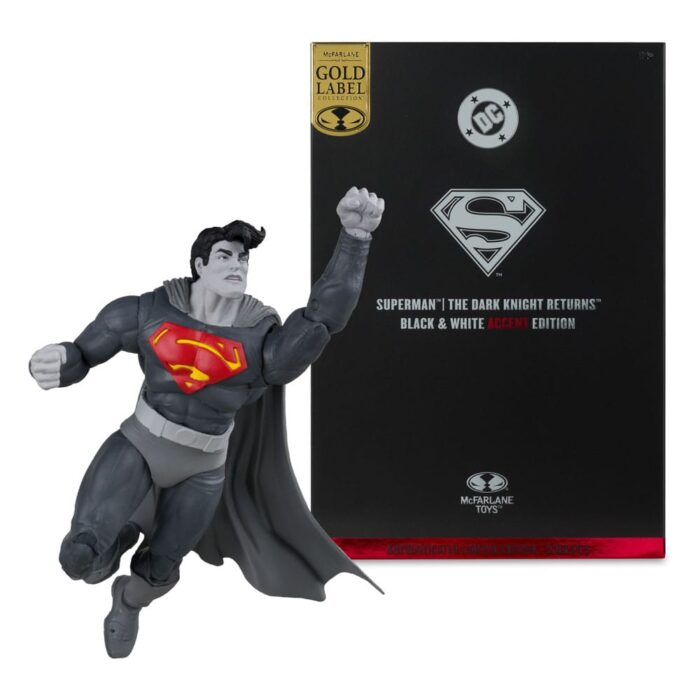 Superman (Black & White Accent Edition) - DC Multiverse - The Dark Knight Returns Gold Label – Bild 6
