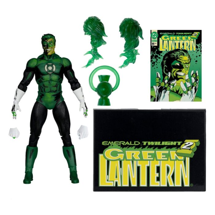 Green Lantern - DC Multiverse - Green Lantern: Emerald Twilight - McFarlane Cover Recreations - Gold Label – Bild 6