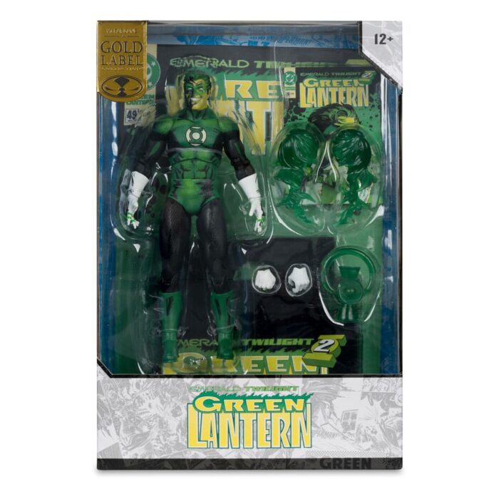 Green Lantern - DC Multiverse - Green Lantern: Emerald Twilight - McFarlane Cover Recreations - Gold Label – Bild 10