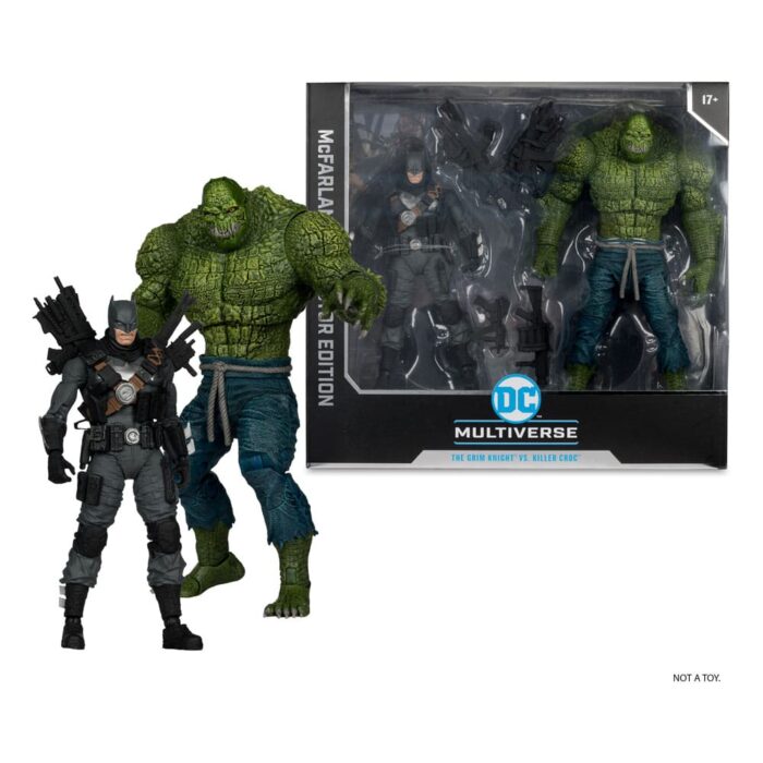 Batman vs. Killer Croc - DC Multiverse - McFarlane Collector Edition 2er-Pack #03 – Bild 7