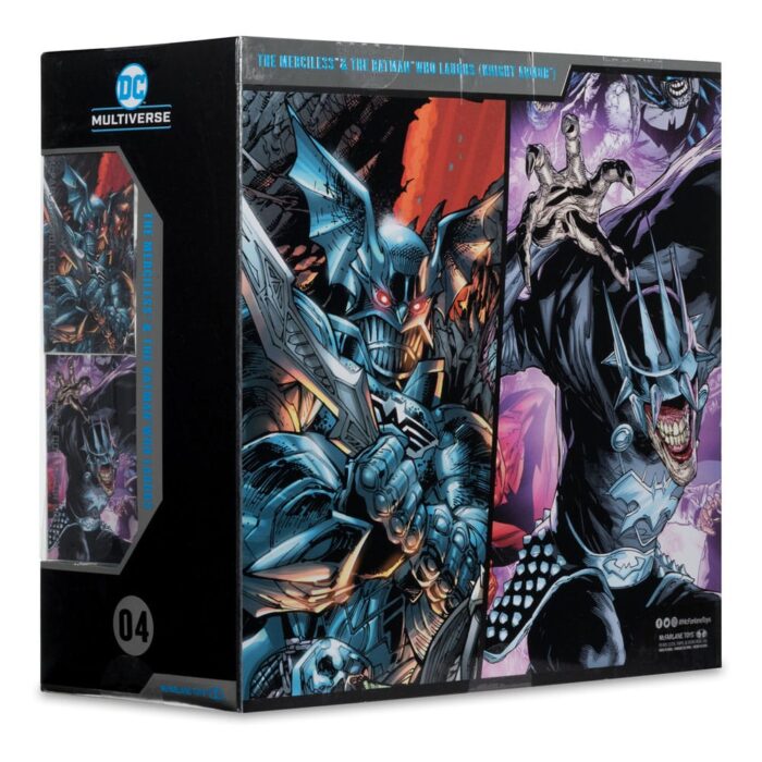 The Merciless & The Batman who laughs (Knight Armor)  - DC Multiverse - Dark Multiverse - McFarlane Collector Edition #04 - 2-Pack – Bild 12