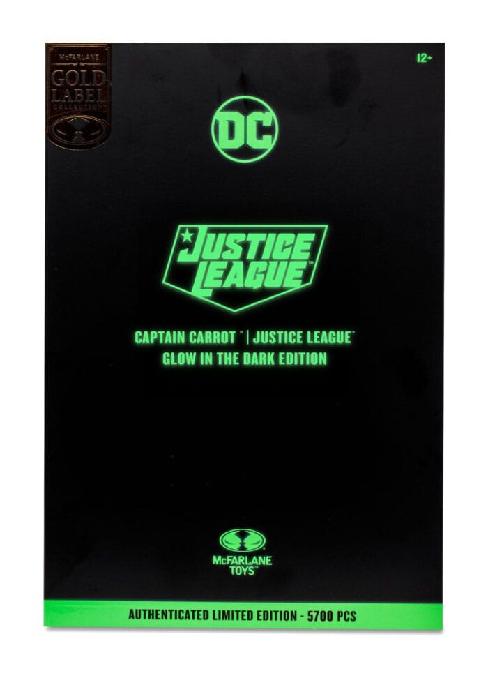 Captain Carrot - DC Multiverse - Justice League - Glow In The Dark Edition - Gold Label – Bild 9