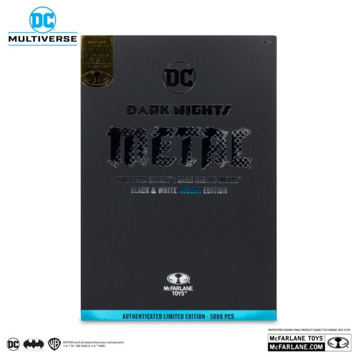 The Grim Knight - DC Multiverse - Dark Nights Metal - Black & White Accent Edition - Gold Label – Bild 9