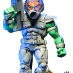 Shock Commando Triceraton - Teenage Mutant Ninja Turtles - Mirage Comics