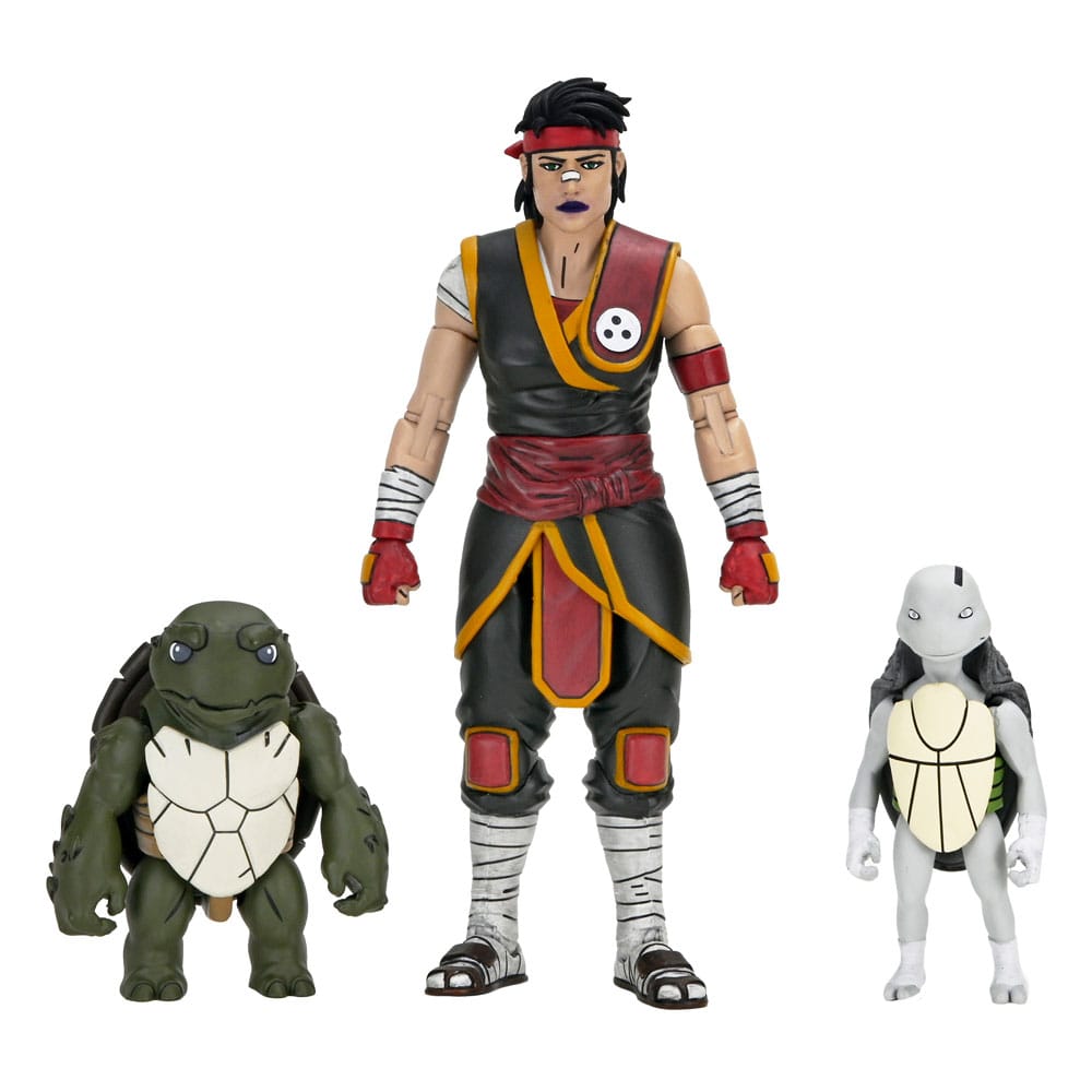 x_neca54409-01.jpg Casey Marie with Baby Odyn & Uno - Teenage Mutant Ninja Turtles - The Last Ronin Actionfigur Ultimate – Bild 1