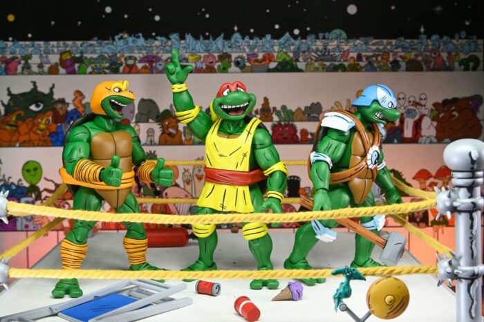 Stump Wrestling Turtles - Teenage Mutant Ninja Turtles - Archie Comics - 4er-Pack – Bild 6