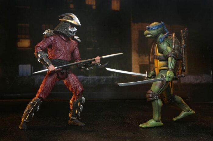 Roof Top Battle Shredder vs Leo - Teenage Mutant Ninja Turtles - 1990 Movie – Bild 10