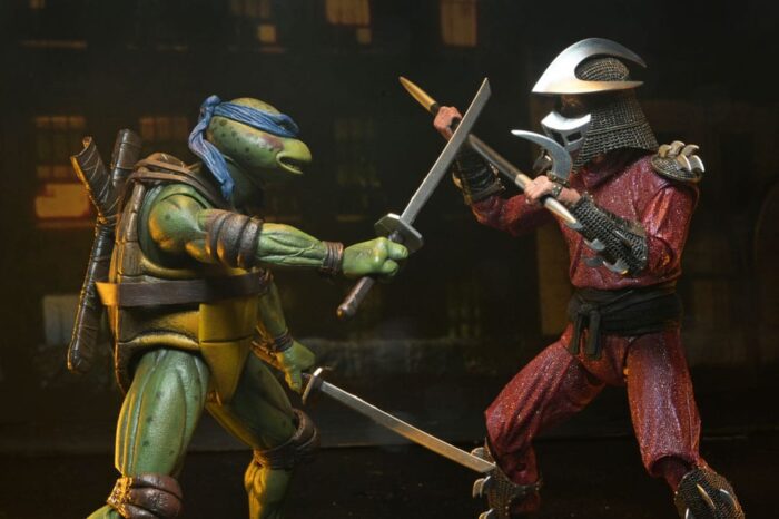 Roof Top Battle Shredder vs Leo - Teenage Mutant Ninja Turtles - 1990 Movie – Bild 13