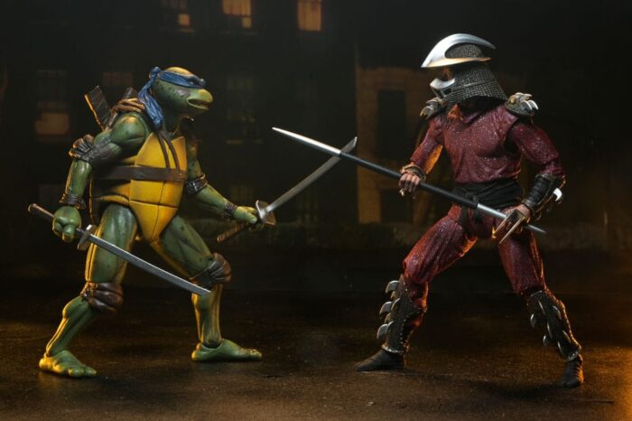 Roof Top Battle Shredder vs Leo - Teenage Mutant Ninja Turtles - 1990 Movie – Bild 14