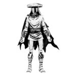 Elite Foot Ninja Guard (Black & White) - Teenage Mutant Ninja Turtles