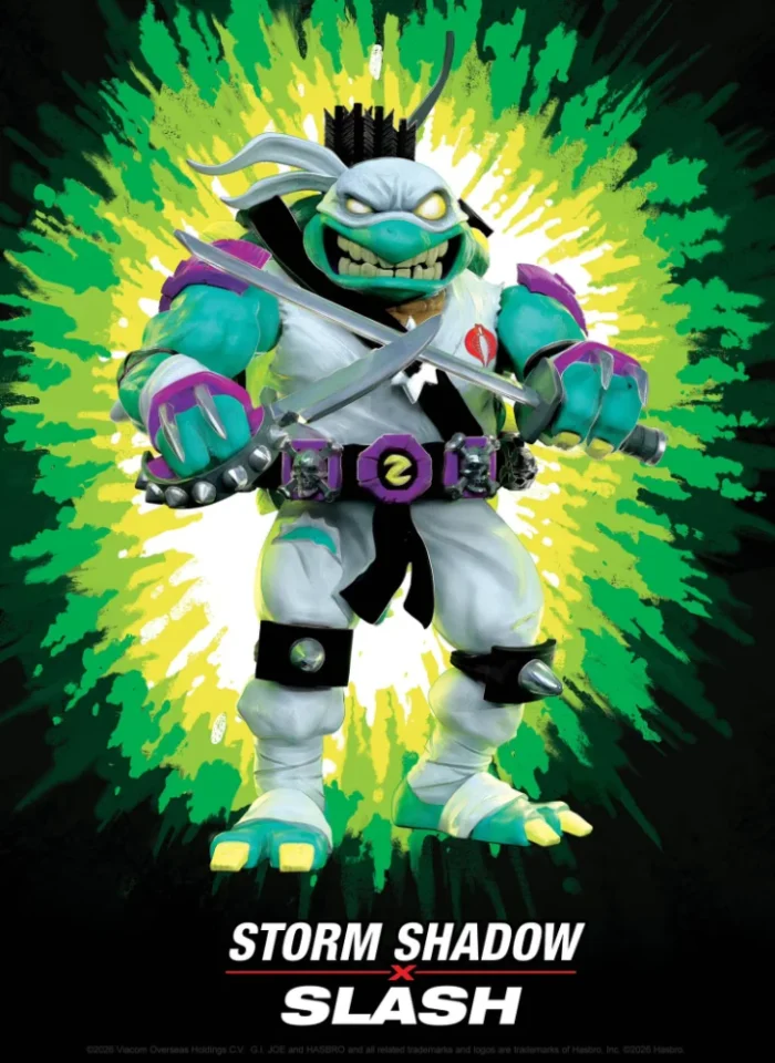 Slash x Storm Shadow - Teenage Mutant Ninja Turtles x G.I. Joe - Classics – Bild 2