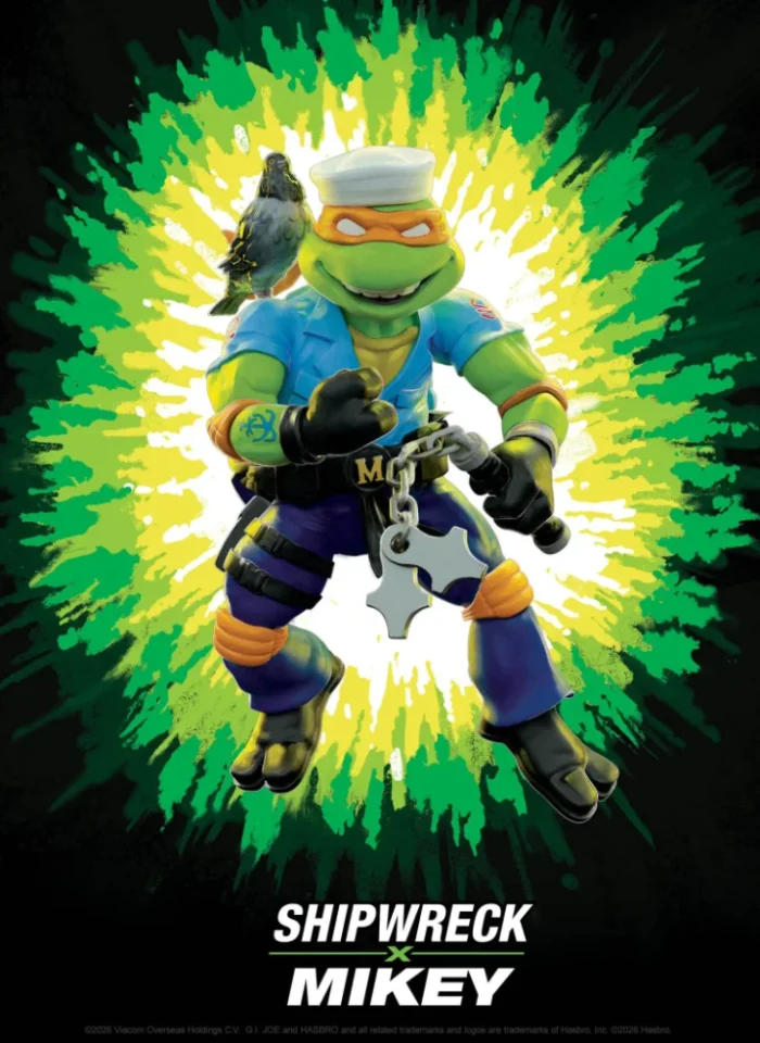 Michelangelo x Shipwreck - Teenage Mutant Ninja Turtles x G.I. Joe - Classics – Bild 2