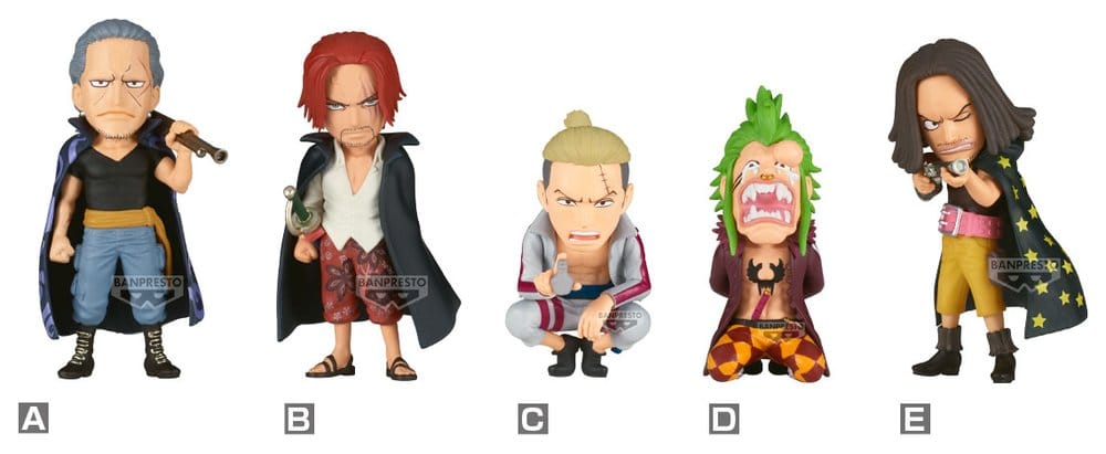 x_ban-pz71766p.jpg Red Hair Pirates vs Bartolomeo - One Piece World Collectable - Blind Box Display (12 Stck.) – Bild 1