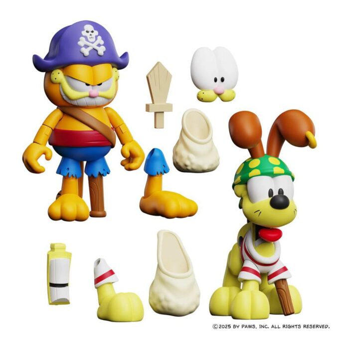 Pirate Garfield & Pirate Odie - Garfield - 2-Pack – Bild 6