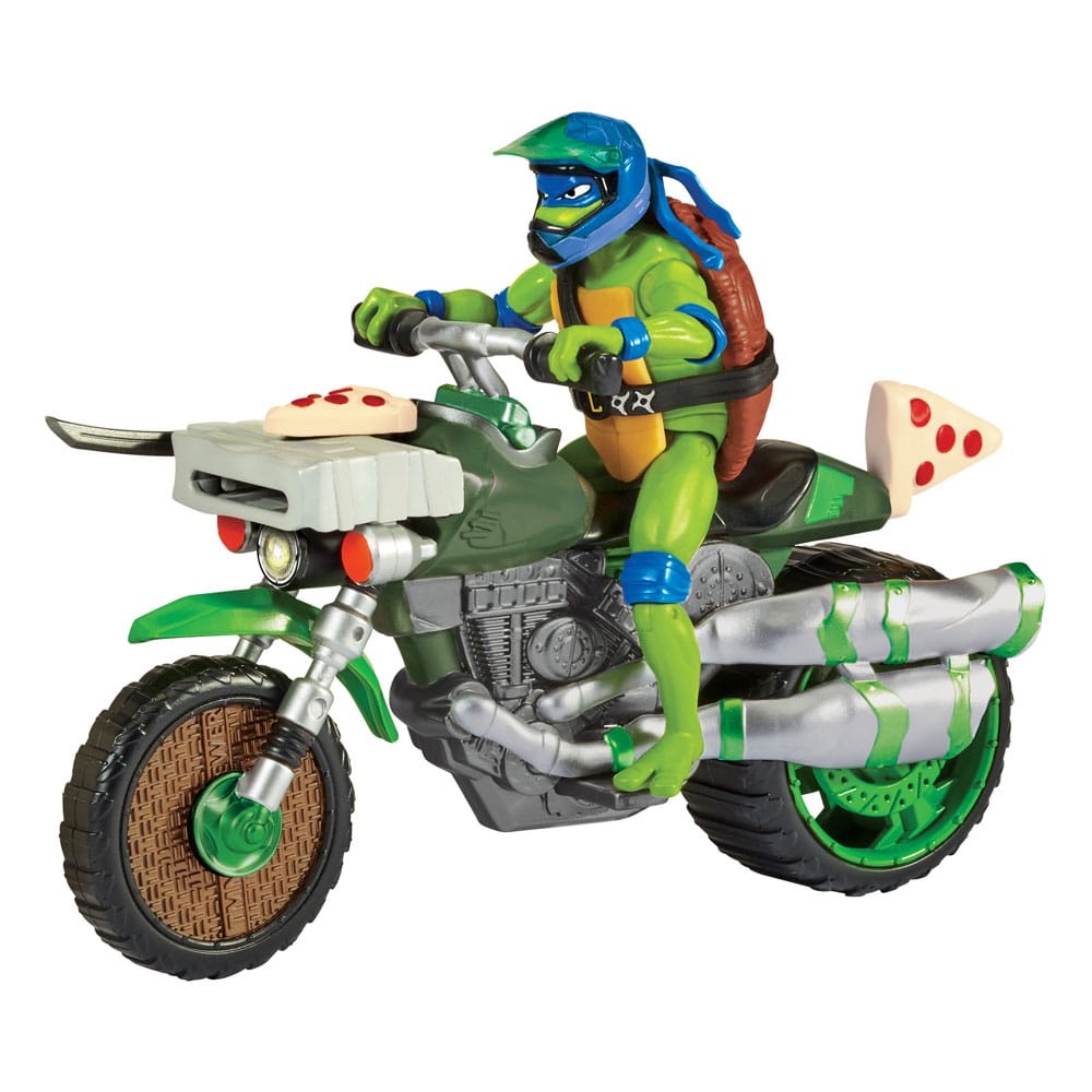 x_boti38755.jpg Ninja Kick Cycle & Leonardo - Teenage Mutant Ninja Turtles - Mutant Mayhem - Ninja Kickin´ Action – Bild 1