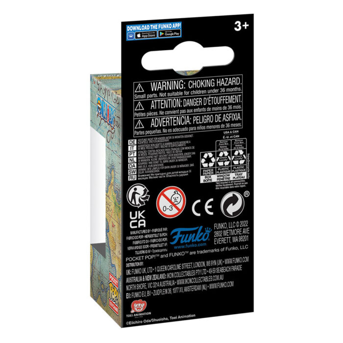 Luffy in Kimono - One Piece - POP! Vinyl Schlüsselanhänger - Display (12 Stck.) – Bild 4